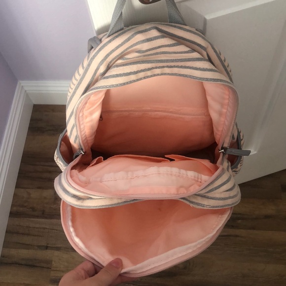 Jansport Pink & Gray Backpack - Picture 3 of 3